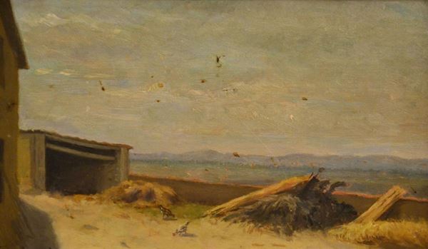 Scuola del sec. XIX  - Asta GIOIELLI, ARGENTI, ARREDI E DIPINTI DAL XVII AL XX SECOLO - Poggio Bracciolini Casa d'Aste
