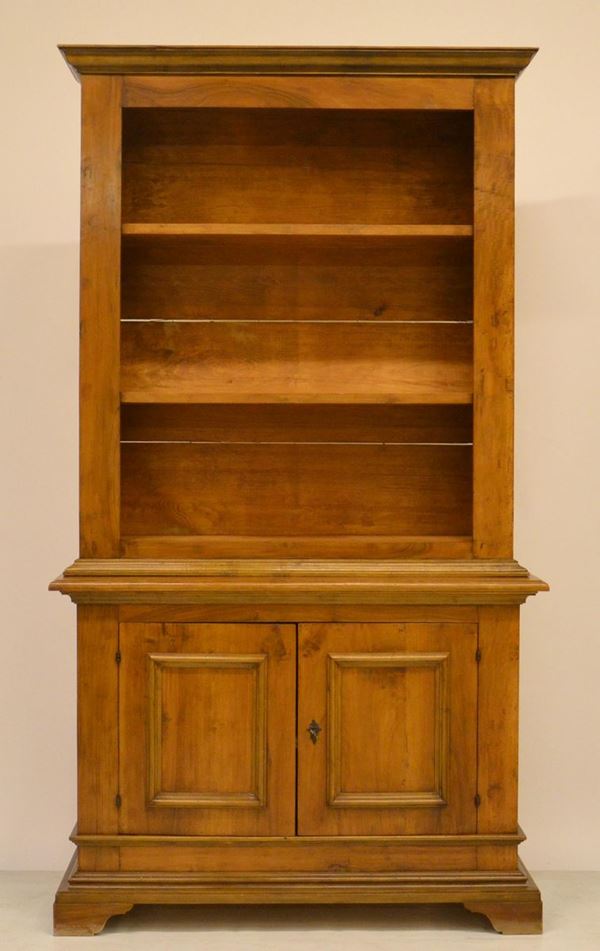 Credenza, inizi sec. XX, in pioppo,