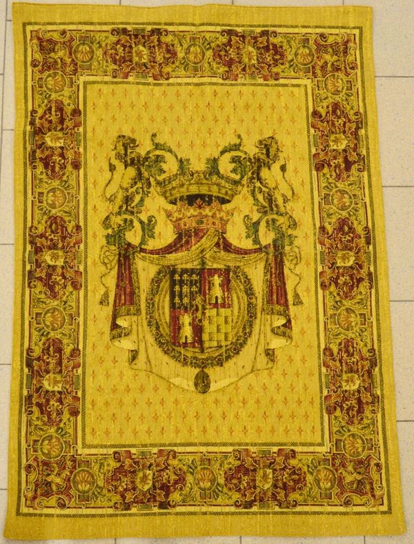 Arazzo, sec. XX, raffigurante