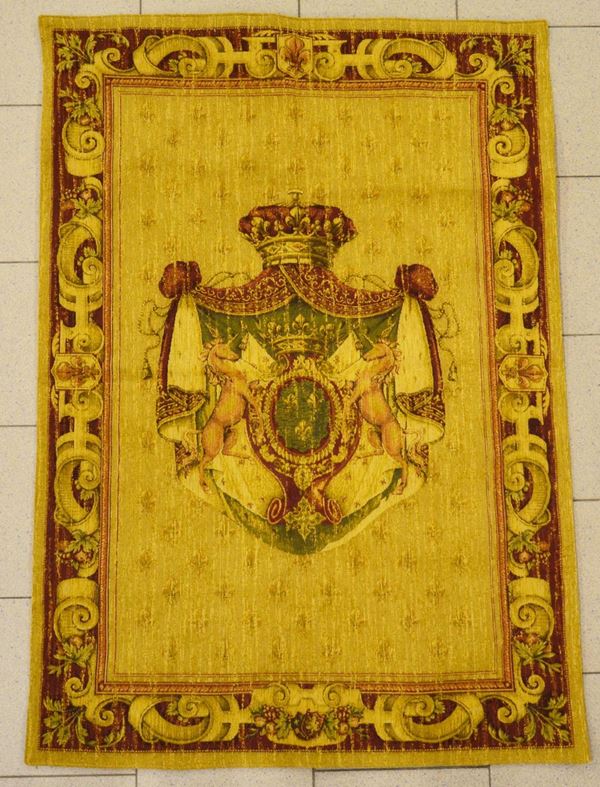 Arazzo, sec. XX, raffigurante  - Asta GIOIELLI, ARGENTI, ARREDI E DIPINTI DAL XVII AL XX SECOLO - Poggio Bracciolini Casa d'Aste