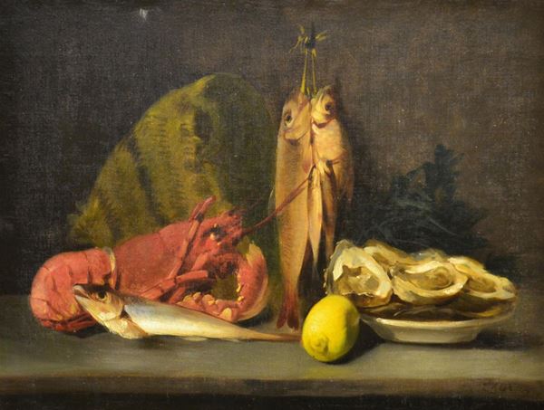 Scuola italiana, sec. XIX  - Asta GIOIELLI, ARGENTI, ARREDI E DIPINTI DAL XVII AL XX SECOLO - Poggio Bracciolini Casa d'Aste