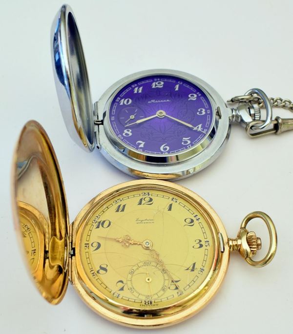OROLOGIO, SAVONETTE,  DA TASCA, ENGSTROM , SEC. XX                        