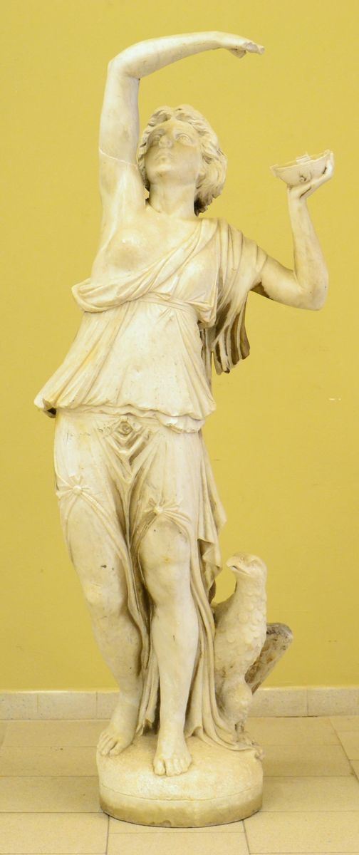 Scultura, inizi sec. XX, in marmo,