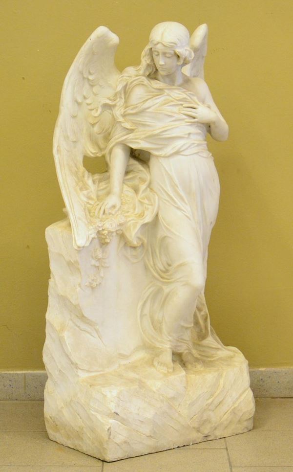Scultura, inizi sec. XX, in marmo,