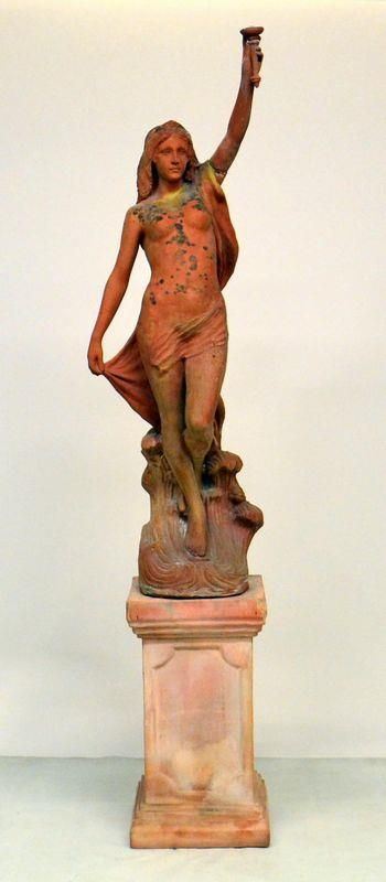 Scultura, sec. XX, in terracotta,