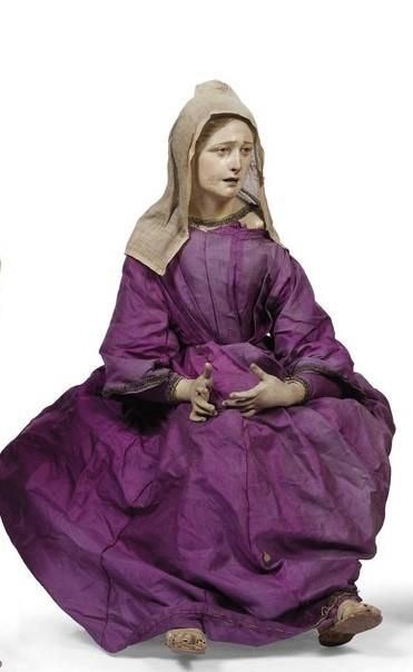 FIGURA DA PRESEPE , ITALIA CENTRALE , SEC. XVIII/XIX