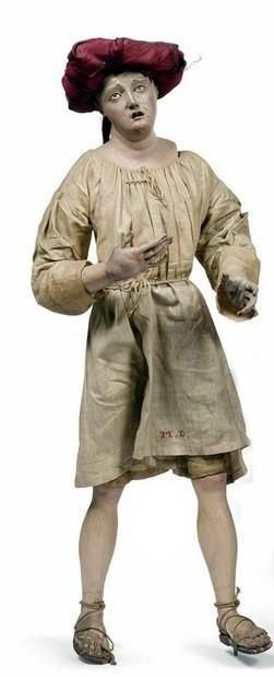 FIGURA DA PRESEPE , ITALIA CENTRALE , SEC. XVIII/XIX