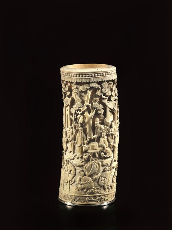 PORTA PENNELLI, CINA, DINASTIA QING, SEC. XIX