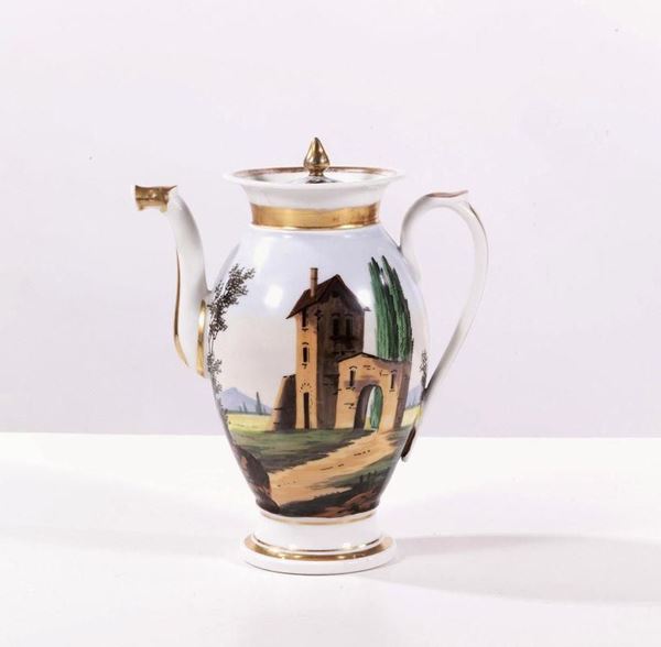 CAFFETTIERA, ITALIA SETTENTRIONALE, SECOLO XIX&nbsp;&nbsp;&nbsp;&nbsp;&nbsp;&nbsp;&nbsp;&nbsp;&nbsp;&nbsp;&nbsp;&nbsp;&nbsp;&nbsp;&nbsp;&nbsp;&nbsp;&nbsp;&nbsp;&nbsp;&nbsp;&nbsp;&nbsp;&nbsp;&nbsp;&nbsp;&nbsp;&nbsp;  - Asta GIOIELLI, DIPINTI, ARREDI E OGGETTI D'ARTE - Poggio Bracciolini Casa d'Aste