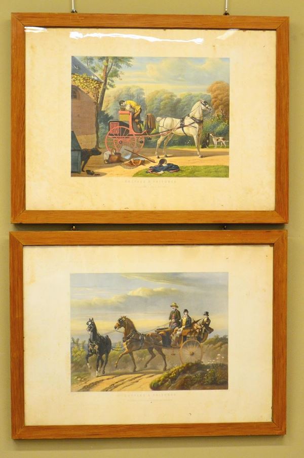 Scuola francese, sec. XIX  - Asta GIOIELLI, DIPINTI, ARREDI E OGGETTI D'ARTE - Poggio Bracciolini Casa d'Aste