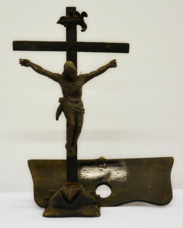 Scultura, sec. XVIII, in legno laccato,