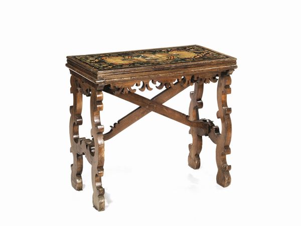 TAVOLINO, ITALIA CENTRALE, SECOLO XVII  - Asta GIOIELLI, DIPINTI, ARREDI E OGGETTI D'ARTE - Poggio Bracciolini Casa d'Aste