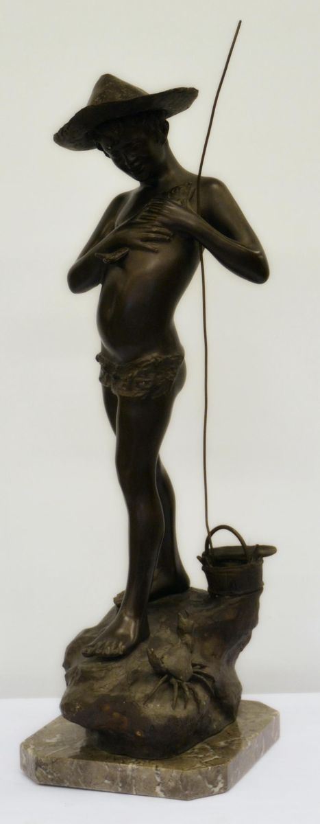 Scultura, sec. XX, in bronzo, raffigurante  - Asta GIOIELLI, DIPINTI, ARREDI E OGGETTI D'ARTE - Poggio Bracciolini Casa d'Aste