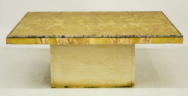 Tavolino da fumo, sec. XIX, piano in pietra