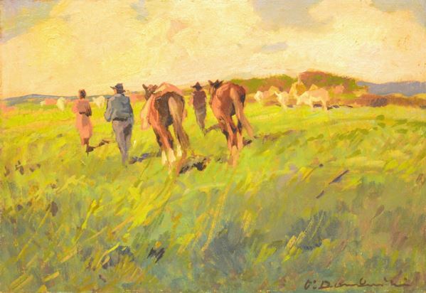 Carlo Domenici  - Asta GIOIELLI, DIPINTI, ARREDI E OGGETTI D'ARTE - Poggio Bracciolini Casa d'Aste