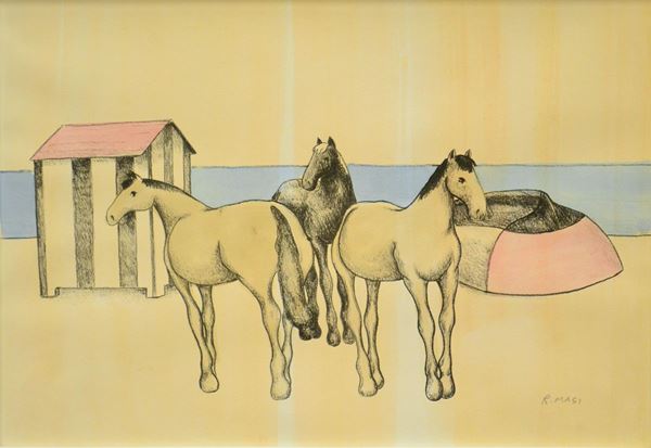 Roberto Masi  - Asta GIOIELLI, DIPINTI, ARREDI E OGGETTI D'ARTE - Poggio Bracciolini Casa d'Aste