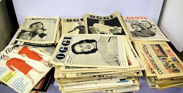Lotto composto da circa&nbsp; cento riviste , met&agrave; del sec. XX&nbsp;&nbsp;&nbsp;&nbsp;&nbsp;&nbsp;&nbsp;&nbsp;&nbsp;&nbsp;&nbsp;&nbsp;&nbsp;&nbsp;&nbsp;&nbsp;&nbsp;