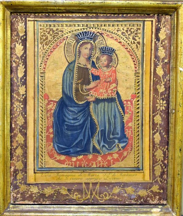 INCISIONE COLORATA SEC. XIX