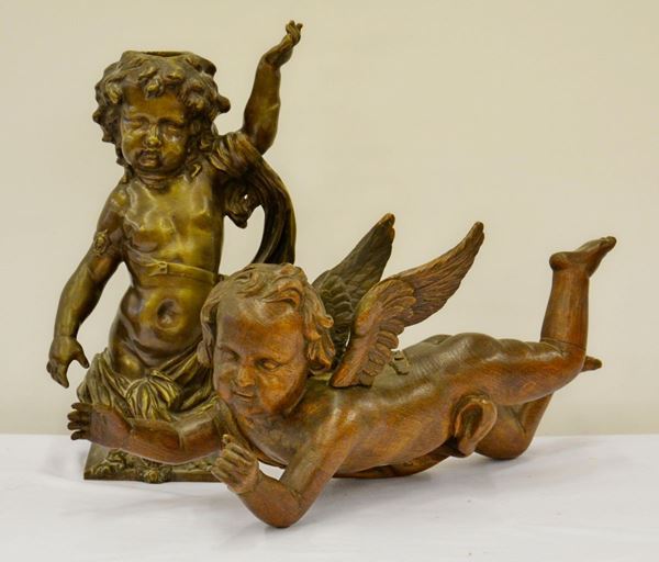 Putto, sec. XX, in bronzo, alt. cm 40&nbsp;&nbsp;&nbsp;&nbsp;&nbsp;&nbsp;&nbsp;&nbsp;&nbsp;&nbsp;&nbsp;&nbsp;&nbsp;&nbsp;&nbsp;&nbsp;&nbsp;&nbsp;&nbsp;&nbsp;&nbsp;&nbsp;&nbsp;&nbsp;&nbsp;&nbsp;&nbsp;&nbsp;&nbsp;&nbsp;&nbsp;&nbsp;&nbsp;&nbsp;&nbsp;&nbsp;&nbsp;