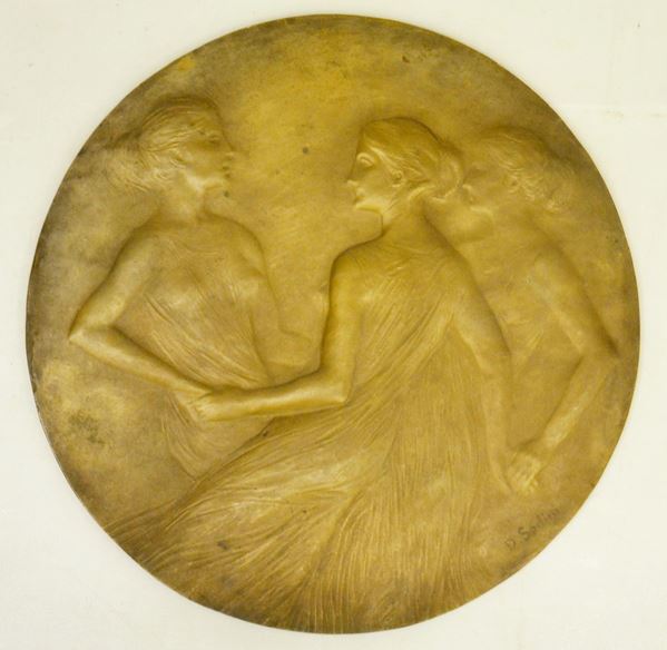 Altorilievo, sec. XX, in bronzo, raffigurante&nbsp;&nbsp;&nbsp;&nbsp;&nbsp;&nbsp;&nbsp;&nbsp;&nbsp;&nbsp;&nbsp;&nbsp;&nbsp;&nbsp;&nbsp;&nbsp;&nbsp;&nbsp;&nbsp;&nbsp;&nbsp;&nbsp;&nbsp;&nbsp;&nbsp;&nbsp;&nbsp;&nbsp;&nbsp;  - Asta ASTA A TEMPO - ANTIQUARIATO E COLLEZIONISMO - Poggio Bracciolini Casa d'Aste