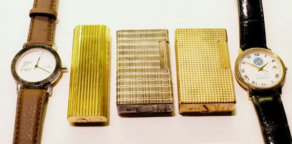DUE ACCENDINI DUPONT E ACCENDINO CARTIER