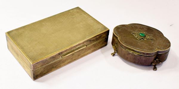SCATOLA , SEC. XX  - Asta GIOIELLI, ARREDI D'ANTIQUARIATO, DIPINTI E SCULTURE - Poggio Bracciolini Casa d'Aste