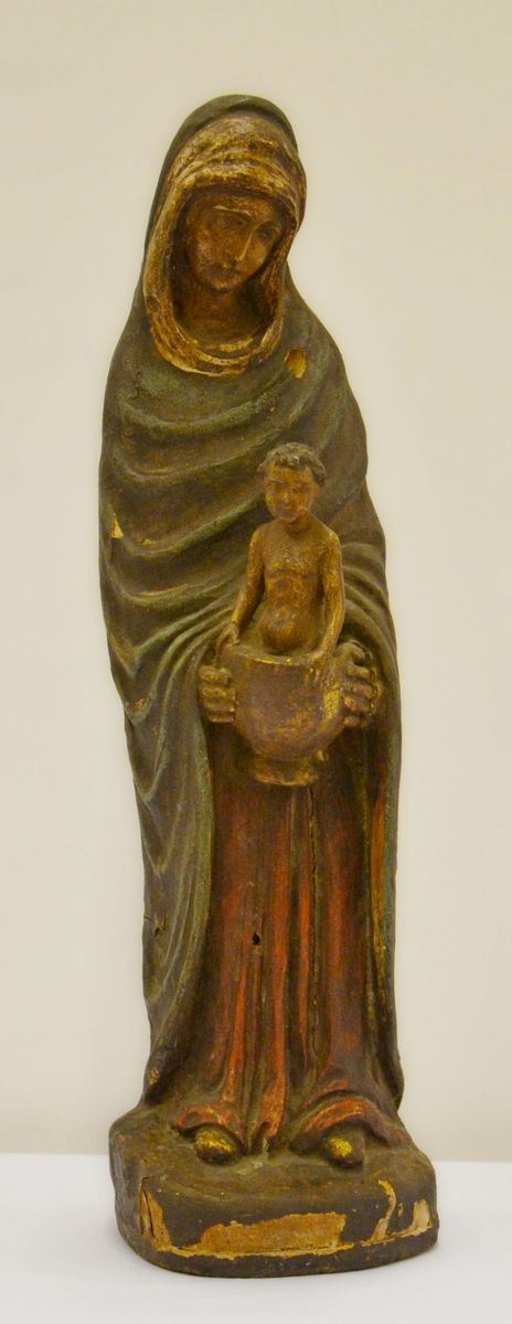 Scultura, sec. XVII, in legno scolpito,