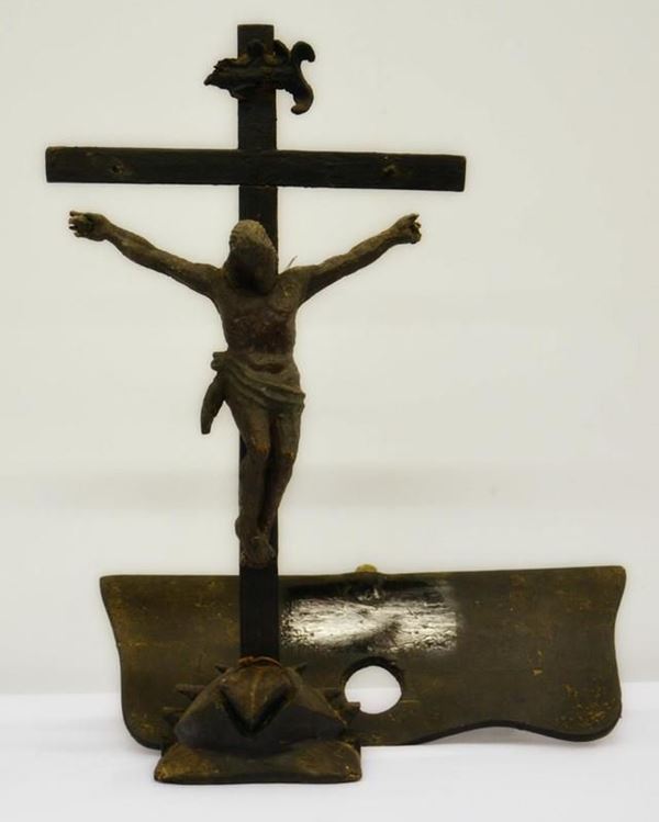 Scultura, sec. XVIII, in legno laccato,