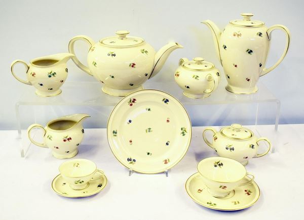 Servito da th&egrave; e caff&egrave; , Rosenthal , sec. XX