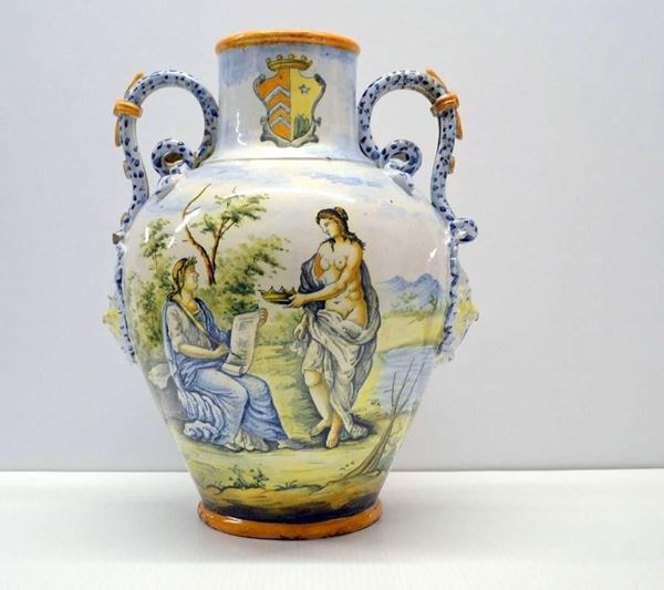 GRANDE VASO, ITALIA SETTENTRIONALE, FINE SECOLO XIX                       