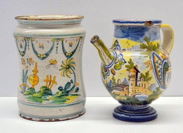 ALBARELLO, ITALIA MERIDIONALE, INIZI SECOLO XIX&nbsp;&nbsp;&nbsp;&nbsp;&nbsp;&nbsp;&nbsp;&nbsp;&nbsp;&nbsp;&nbsp;&nbsp;&nbsp;&nbsp;&nbsp;&nbsp;&nbsp;&nbsp;&nbsp;&nbsp;&nbsp;&nbsp;&nbsp;&nbsp;&nbsp;&nbsp;&nbsp;  - Asta GIOIELLI, ARREDI D'ANTIQUARIATO, DIPINTI E SCULTURE - Poggio Bracciolini Casa d'Aste