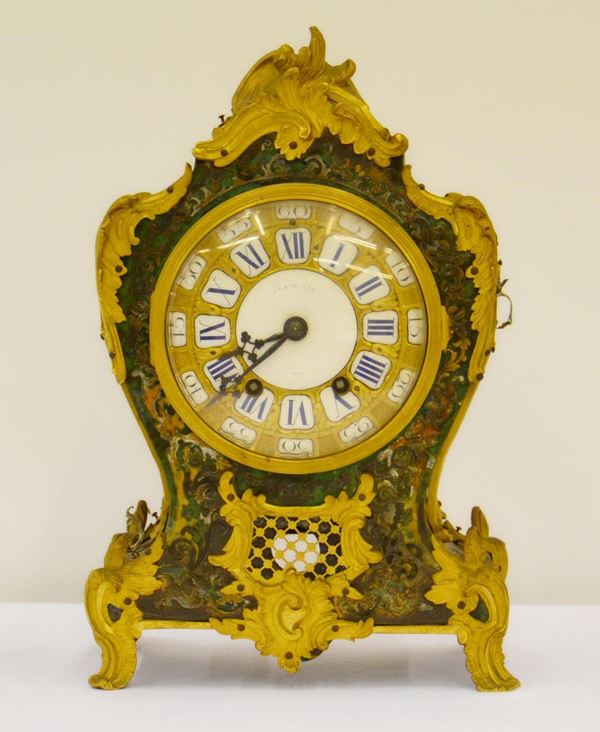 Orologio da tavolo, Francia, sec. XIX,&nbsp;&nbsp;&nbsp;&nbsp;&nbsp;&nbsp;&nbsp;&nbsp;&nbsp;&nbsp;&nbsp;&nbsp;&nbsp;&nbsp;&nbsp;&nbsp;&nbsp;&nbsp;&nbsp;&nbsp;&nbsp;&nbsp;&nbsp;&nbsp;&nbsp;&nbsp;&nbsp;&nbsp;&nbsp;&nbsp;&nbsp;&nbsp;&nbsp;&nbsp;&nbsp;&nbsp;