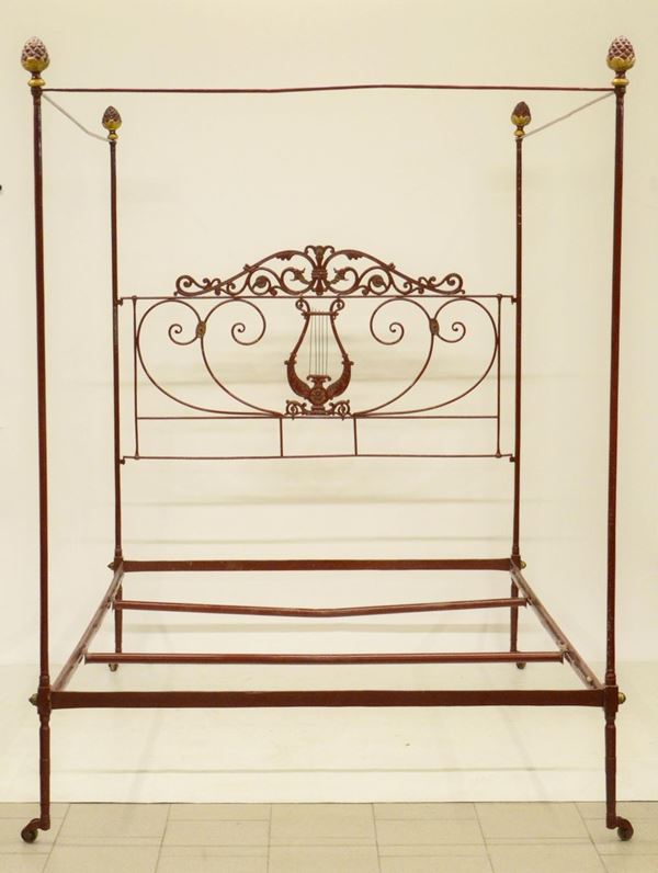 Letto a baldacchino, sec. XIX,&nbsp;&nbsp;&nbsp;&nbsp;&nbsp;&nbsp;&nbsp;&nbsp;&nbsp;&nbsp;&nbsp;&nbsp;&nbsp;&nbsp;&nbsp;&nbsp;&nbsp;&nbsp;&nbsp;&nbsp;&nbsp;&nbsp;&nbsp;&nbsp;&nbsp;&nbsp;&nbsp;&nbsp;&nbsp;&nbsp;&nbsp;&nbsp;&nbsp;&nbsp;&nbsp;&nbsp;&nbsp;&nbsp;&nbsp;&nbsp;&nbsp;&nbsp;&nbsp;&nbsp;