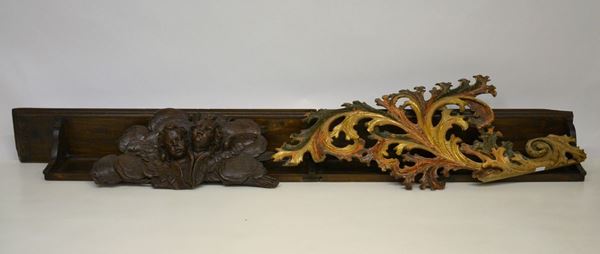 Fregio, sec. XIX,  - Asta GIOIELLI, ARREDI D'ANTIQUARIATO, DIPINTI E SCULTURE - Poggio Bracciolini Casa d'Aste