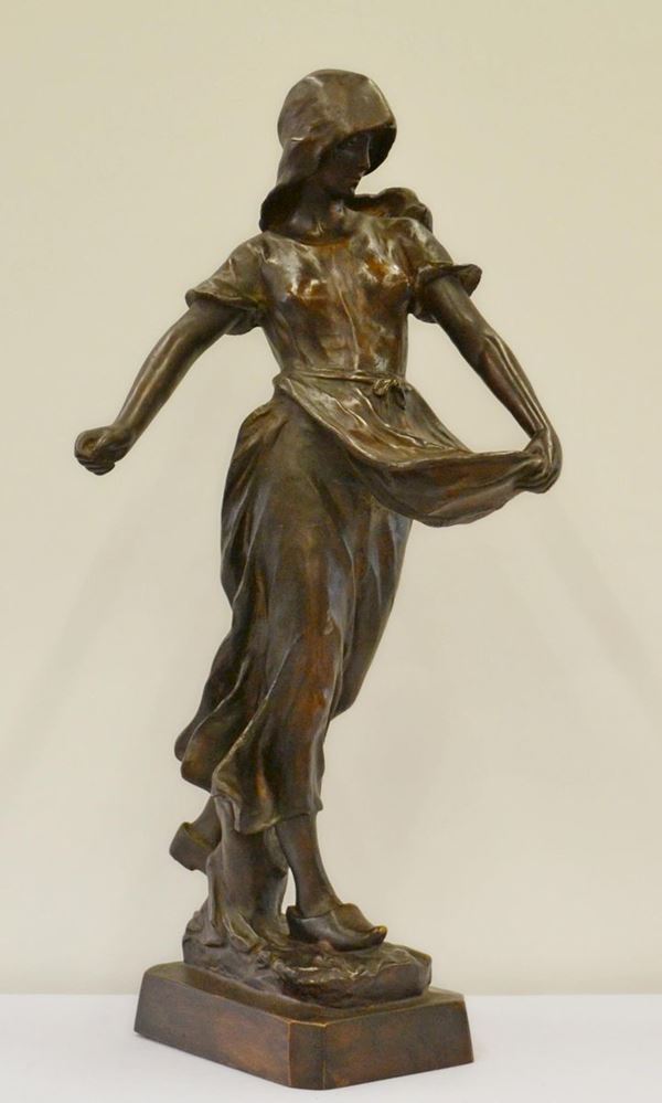 Scultura, sec.XX, in legno,