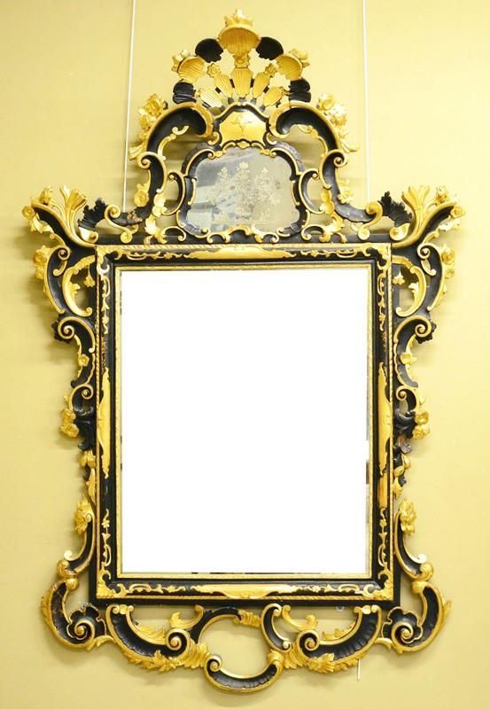 Specchiera, Venezia, sec. XVIII, entro cornice