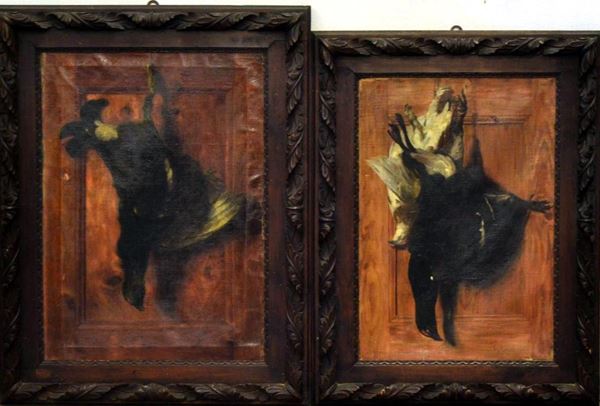 Scuola italiana, sec. XIX  - Asta GIOIELLI, ARREDI D'ANTIQUARIATO, DIPINTI E SCULTURE - Poggio Bracciolini Casa d'Aste