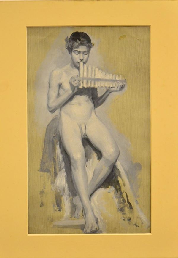 Scuola italiana, sec. XX  - Asta GIOIELLI, ARREDI D'ANTIQUARIATO, DIPINTI E SCULTURE - Poggio Bracciolini Casa d'Aste