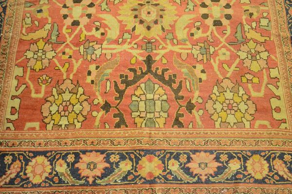 Tappeto persiano, sec. XX, fondo multicolore,  - Asta GIOIELLI, ARREDI D'ANTIQUARIATO, DIPINTI E SCULTURE - Poggio Bracciolini Casa d'Aste