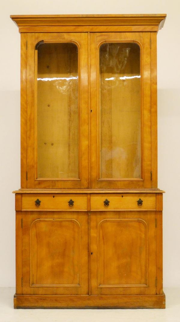 Credenza a due corpi, inizi sec. XX,