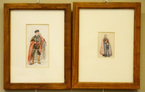 Scuola del sec. XIX  - Asta GIOIELLI, ARREDI D'ANTIQUARIATO, DIPINTI E SCULTURE - Poggio Bracciolini Casa d'Aste