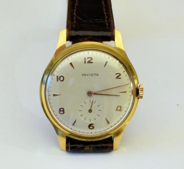 OROLOGIO DA POLSO INVICTA IN ORO E ACCIAIO  - Asta GIOIELLI, ARGENTI, ARREDI, OGGETTI D'ARTE E DIPINTI - Poggio Bracciolini Casa d'Aste