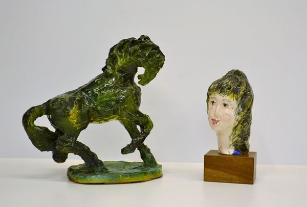 Scultura, sec. XX, in terracotta