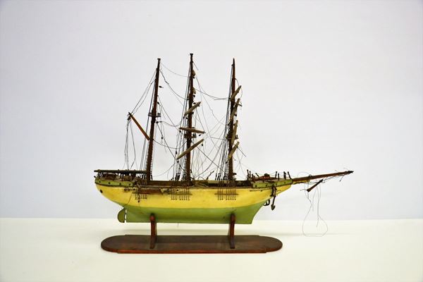 Modellino navale, sec. XX