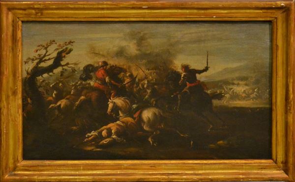 Scuola italiana, sec. XVIII  - Asta GIOIELLI, ARGENTI, ARREDI, OGGETTI D'ARTE E DIPINTI - Poggio Bracciolini Casa d'Aste
