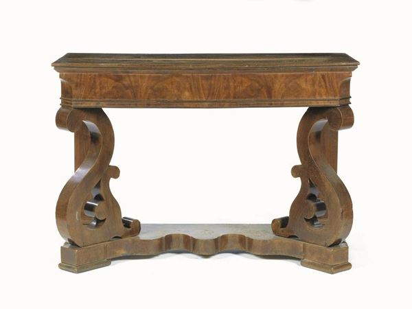 Consolle, Napoli, sec. XIX,  - Asta GIOIELLI, ARGENTI, ARREDI, OGGETTI D'ARTE E DIPINTI - Poggio Bracciolini Casa d'Aste