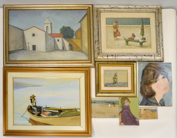 Otto dipinti ad olio, supporti,&nbsp;&nbsp;&nbsp;&nbsp;&nbsp;&nbsp;&nbsp;&nbsp;&nbsp;&nbsp;&nbsp;&nbsp;&nbsp;&nbsp;&nbsp;&nbsp;&nbsp;&nbsp;&nbsp;&nbsp;&nbsp;&nbsp;&nbsp;&nbsp;&nbsp;&nbsp;&nbsp;&nbsp;&nbsp;&nbsp;&nbsp;&nbsp;&nbsp;&nbsp;&nbsp;&nbsp;&nbsp;&nbsp;&nbsp;&nbsp;&nbsp;&nbsp;&nbsp;
