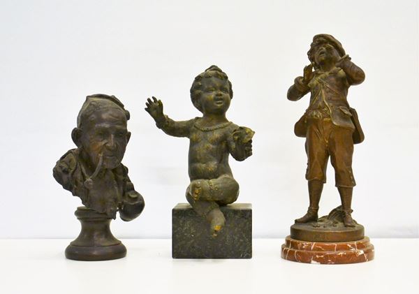 Scultura, fine sec. XIX, in bronzo,&nbsp;&nbsp;&nbsp;&nbsp;&nbsp;&nbsp;&nbsp;&nbsp;&nbsp;&nbsp;&nbsp;&nbsp;&nbsp;&nbsp;&nbsp;&nbsp;&nbsp;&nbsp;&nbsp;&nbsp;&nbsp;&nbsp;&nbsp;&nbsp;&nbsp;&nbsp;&nbsp;&nbsp;&nbsp;&nbsp;&nbsp;&nbsp;&nbsp;&nbsp;&nbsp;&nbsp;&nbsp;&nbsp;&nbsp;