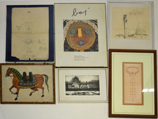 Sei tra stampe , disegni e litografie, autori,&nbsp;&nbsp;&nbsp;&nbsp;&nbsp;&nbsp;&nbsp;&nbsp;&nbsp;&nbsp;&nbsp;&nbsp;&nbsp;&nbsp;&nbsp;&nbsp;&nbsp;&nbsp;&nbsp;&nbsp;&nbsp;&nbsp;&nbsp;&nbsp;&nbsp;&nbsp;&nbsp;&nbsp;