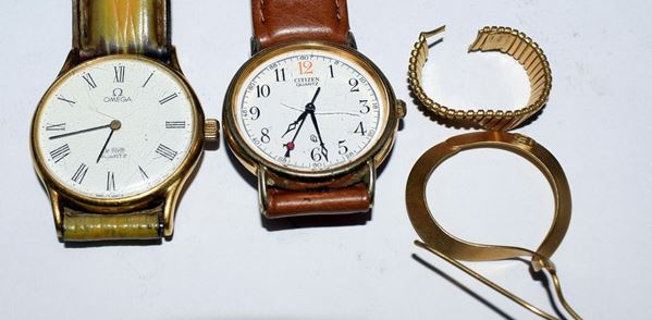 OROLOGIO DA POLSO OMEGA , IN ORO GIALLO